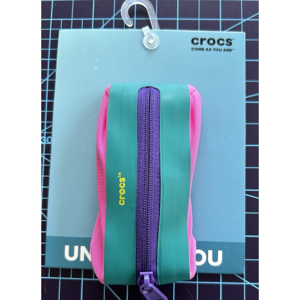 New CROCS Jibbitz Runners POUCH Genuine Crocs Jibbitz Retro Colors Y2K